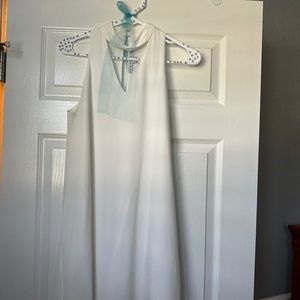 Beautiful white sheath dress